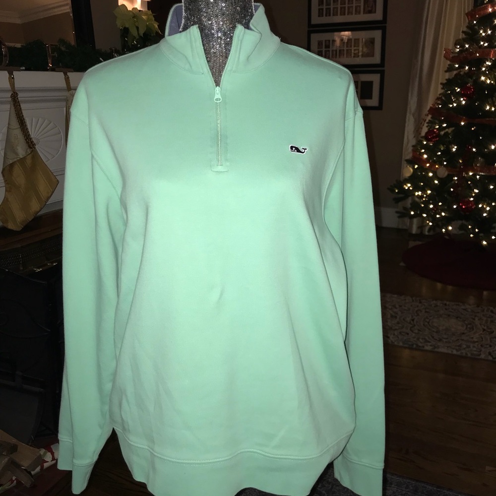 Vineyard Vines 1/4 Zip Pullover Sweatshirt - M